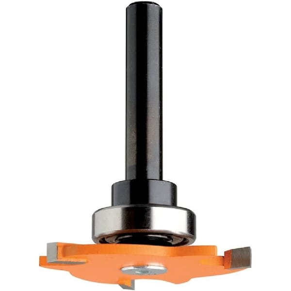 Slot Cutter with Arbor & Bearing, 1/2-Inch Shank